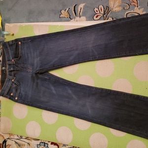 NEW 7 For All Mankind (b)air Ankle Straight leg Jeans Size 7